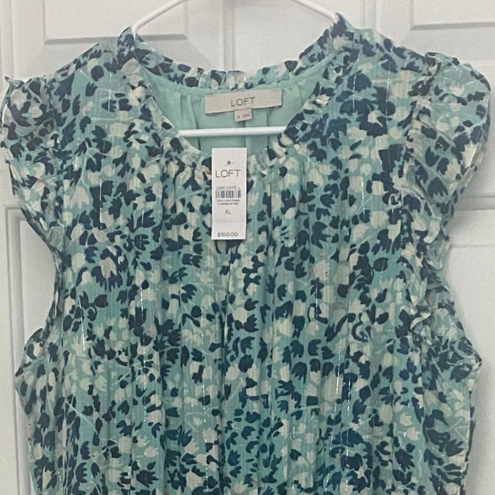 Summer Breeze Midi Dress from LOFT- NWT - Picture 3 of 14